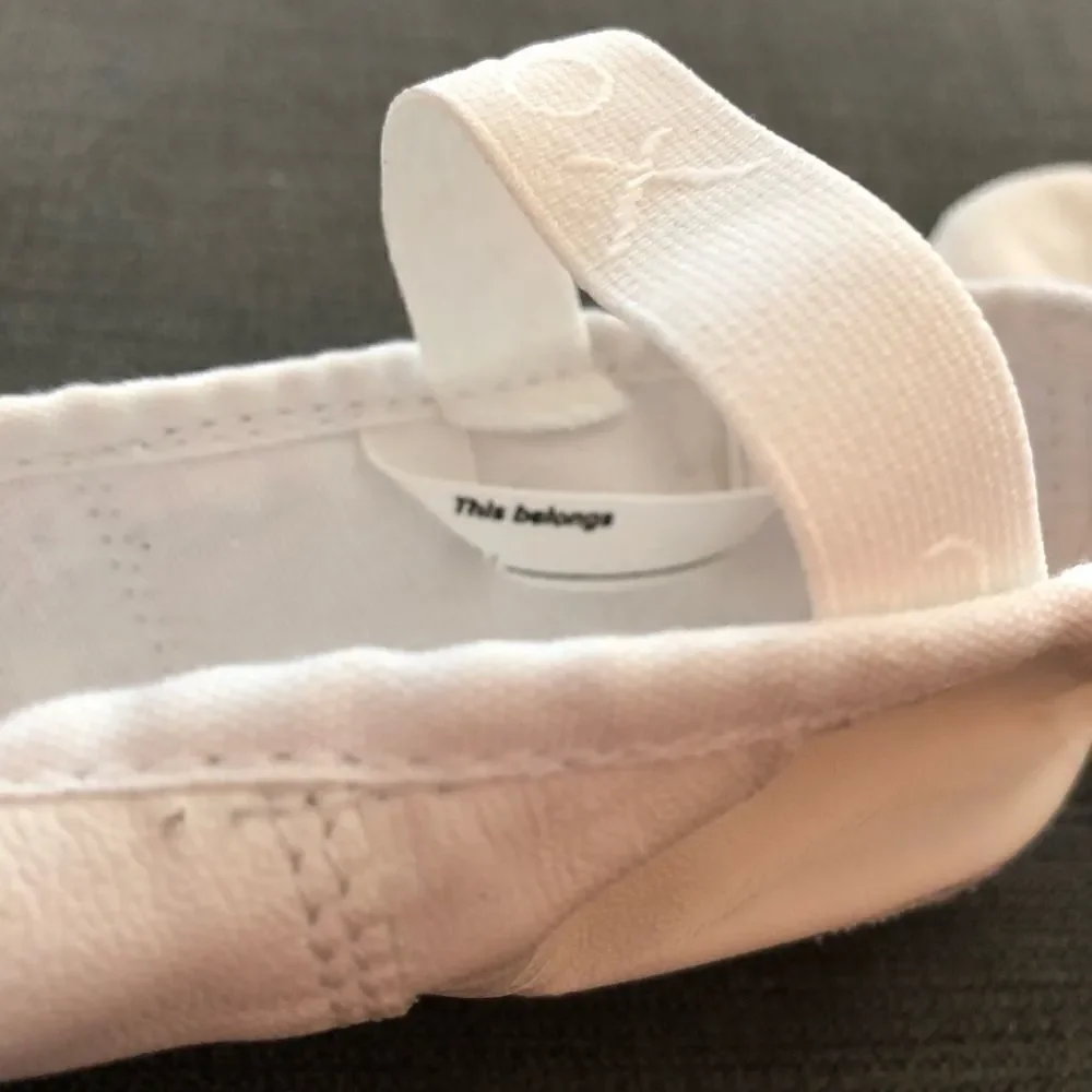 Capezio Kids White Ballet Shoes